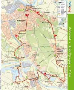 Route Nijmegen FietsActief nr 4 - 2015