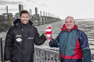Kees Breure met zijn Patatje Tegenwind